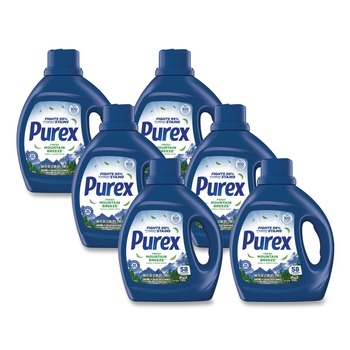 Purex 24200 05589 66 oz 58 Loads Liquid Laundry Detergent - Mountain Breeze (6/Carton)