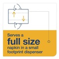 Paper Towels and Napkins | Tork 806700 Xpressnap 6.5 in. x 8.4 in. 2-Ply Interfold Dispenser Napkins - Natural (6/Carton) image number 5