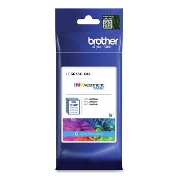 Brother INKvestment 1,500 Page-Yield Super High-Yield Ink - Cyan