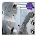 Disposable Gloves | Ansell 50708 3.5 mil Thick 9.5 in. Long Powder-Free STERLING Nitrile Exam Gloves - Large, Sterling Gray (200/Box) image number 7