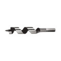 Klein Tools 53408 4 in. x 1-1/8 in. Steel Ship Auger Bit with Screw Point image number 0