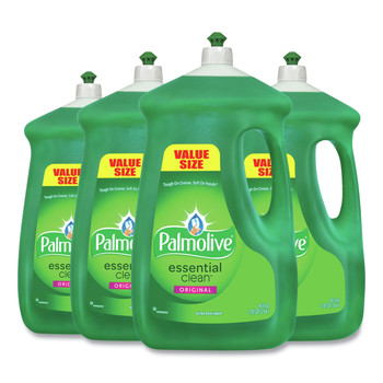 Palmolive 46157 90 oz. Original Scent, Dishwashing Liquid - Green (4/Carton)