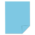 Office Jansan | Astrobrights 22521 8.5 in. x 11 in. 24 lb Bond Weight Color Paper - Lunar Blue (500-Sheets/Ream) image number 1