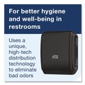 Odor Control | Tork 256023 Constant 3.93 in. x 4.72 in. x 5.98 in. Air Freshener Dispenser - Black (6/Carton) image number 9