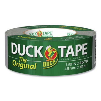 Duck 1.88 in. x 45 yards 3 in. Core Duct Tape - Gray (1-Roll)
