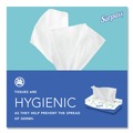 Cleaning & Janitorial Supplies | Surpass 21340 2-Ply Flat Box Facial Tissue for Business - White (100 Sheets/Box, 30 Boxes/Carton) image number 7