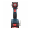 Impact Drivers | Bosch GDX18V-1800B12 18V Brushless Lithium-Ion 1/4 in. and 1/2 in. Cordless Bit/Socket Impact Driver/Wrench Kit (2 Ah) image number 3