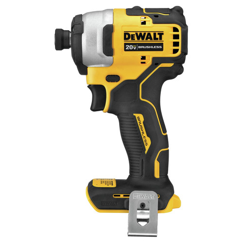 Dewalt 20V MAX Brushless Lithium Ion 1 2 in. Cordless Drill Driver and 1 4 in. Impact Driver Kit with 2 Batteries 1.3 Ah