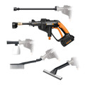 Pressure Washers | Worx WG629.1 WG629.1 Cordless Hydroshot Portable Power Cleaner, 20V Li-ion (2.0Ah), 320psi, 20V Power Share Platform with Cleaning Accessories image number 4