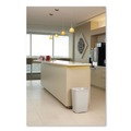 Trash & Waste Bins | Rubbermaid Commercial FG254300GRAY 7 gal. Fiberglass Wastebasket - Gray image number 3
