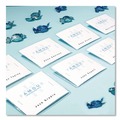 Office Jansan | Avery 74461 3.5 in. x 2.25 in. Top Load Clip-Style Badge Holder with Laser/Inkjet Insert - White (100/Box) image number 2