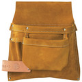 Tool Belts | Klein Tools 42245 Right Hand Nail and Tool Pouch - Brown image number 0