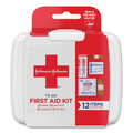 Office Jansan | Johnson & Johnson Red Cross 8295 Plastic Case Mini First Aid To Go Kit (12-Pieces) image number 0