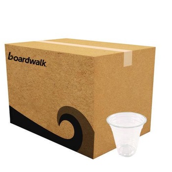 Boardwalk BWKPET12S 12 oz. PET Plastic Cold Cups - Clear (1000/Carton)
