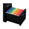 Office Carts & Stands | Alera ALEPABBFBL 14.96 in. x 19.29 in. x 27.75 in. 3-Drawers: Box/Box/File Legal/Letter Left or Right File Pedestal - Black image number 3