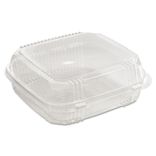  | Pactiv Corp. YCI811200000 Clearview Smartlock 49 oz. Containers - Clear (200/Carton) image number 0