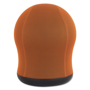 Safco Zenergy 250 lbs. Capacity Swivel Ball Chair - Orange/Black