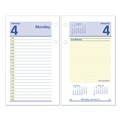  | AT-A-GLANCE E517-50 12-Month Jan to Dec 2025 3.5 in. x 6 in. QuickNotes Desk Calendar Refill - White/Yellow/Blue Sheets image number 0