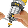 Dewalt DWP611 110V 7 Amp Variable Speed 1-1/4 HP Corded Compact Router with LED image number 13