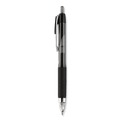 Pens | uni-ball 1790895 Signo 207 Bold 1 millimeter Retractable Gel Pen - Black Ink/Smoke/Black Barrel (1-Dozen) image number 1