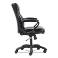  | Basyx HVST305 19 in. - 23 in. Seat Height Mid-Back Executive Chair Supports Up to 225 lbs. - Black image number 2