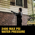 Pressure Washers | Dewalt DWPW2400 13 Amp 2400 PSI 1.1 GPM Cold-Water Electric Pressure Washer image number 8