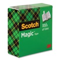 Office Jansan | Scotch 810 1 in. Core 0.5 in. x 36 yds. Magic Tape Refill - Clear (1-Roll) image number 2