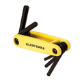 Hex Wrenches | Klein Tools 70570 5-Key SAE Sizes Grip-It Hex Key Set image number 1