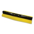 Mops | Rubbermaid Commercial FG643600YEL 12 in. Sponge Mop Head Refill for Steel Roller - Yellow image number 1