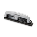  | PaperPro 2101 9/32 in. Holes 12-Sheet EZ Squeeze 3-Hole Punch - Black/Silver image number 0