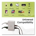 Office Electronics & Batteries | GoGreen Power GG-16000TSM 6-Outlet Side Mount Wall Tap - White image number 6