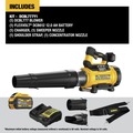 Handheld Blowers | Dewalt DCBL777Y1 60V MAX Brushless Lithium-Ion Cordless High Power Blower Kit (12 Ah) image number 1