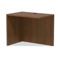 Office Desks & Workstations | Alera VA353624WA 35 in. x 23.63 in. x 29.5 in. Valencia Series Reversible Return/Bridge Shell - Modern Walnut image number 2