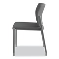  | HON HSGS6.N.B.CU10.CBK Accommodate Series 23.5 in. x 22.25 in. x 31.5 in. Guest Chair - Black Seat/Back/Textured Black Base (2/Carton) image number 1