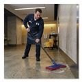 Cleaning Cloths | Boardwalk 7100115839 28 in. x 14 in. Buffing Floor Pads - Red (10/Carton) image number 4