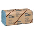 WypAll KCC 05120 9.3 in. x 10.25 in. L10 Windshield Banded 2-Ply Wipers - Light Blue (140/Pack 16 Packs/Carton) image number 0