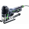 Jig Saws | Festool PS 420 EBQ Carvex Barrel Grip Jigsaw with CT 26 E 6.9 Gallon HEPA Mobile Dust Extractor image number 1