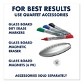 White Boards | Quartet G2418F 24 in. x 18 in. Infinity Glass Marker Board - Frost Surface image number 4