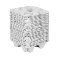 Food Service | Pactiv Corp. M510032 EarthChoice 8 oz to 32 oz Carry-Safe Beverage Carrier - Natural (300/Carton) image number 2