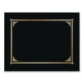 Office & Office Supplies | Geographics 45331H 12.5 x 9.75 Certificate/Document Cover - Black (6/Pack) image number 2