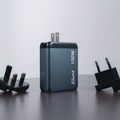Office Electronics & Batteries | Verbatim 32203 140 W 4-Port GaN Wall Charger - Black/Gray image number 8