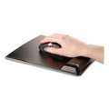 Office Furniture Accessories | Fellowes Mfg Co. 9182301 8.25 in. x 9.87 in. Gel Wrist Support with Attached Mouse Pad - Black image number 1