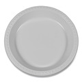 Bowls and Plates | Tablemate 10644WH Plastic Dinnerware, Plates, 10.25-in Dia, White, 125/pack image number 2
