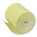  | PM Company 05214C Direct Thermal Printing 3.13 in. x 230 ft. Thermal Paper Rolls - Canary (50/Carton) image number 2