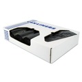 Trash Bags | Heritage X8046SK R01 Low Density 45 Gallon 40 in. x 46 in. Repro Can Liners - Black (5 Rolls/Carton) image number 0