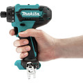 Drill Drivers | Makita FD10Z 12V max CXT Lithium-Ion Hex Brushless 1/4 in. Cordless Drill Driver (Tool Only) image number 3