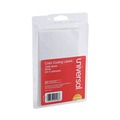 Office Jansan | Universal UNV40108 0.75 in. Diameter Self-Adhesive Removable Color-Coding Labels - White (28/Sheet, 36 Sheets/Pack) image number 0
