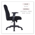 Office Chairs | Alera 12010-03B Kesson Series 17.71 in. to 21.65 in. Seat Height Petite Office Chair - Black image number 5