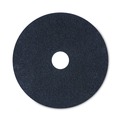 Cleaning Cloths | Boardwalk BWK4020HIP 20 in. Diameter High Performance Stripping Floor Pads - Black (5/Carton) image number 1