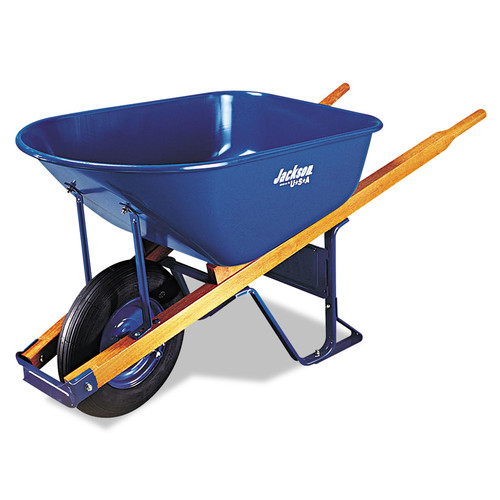 Tool Carts | Jackson Professional M6FFBB 6 cu-ft. Flat-Free Wheel Contractor Wheelbarrow image number 0